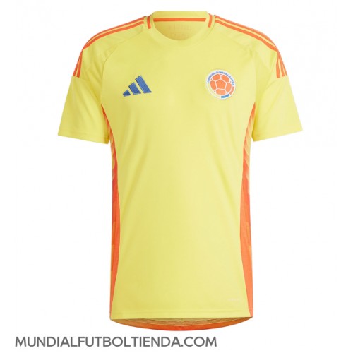 Camiseta Colombia Primera Equipación Replica Copa America 2024 mangas cortas